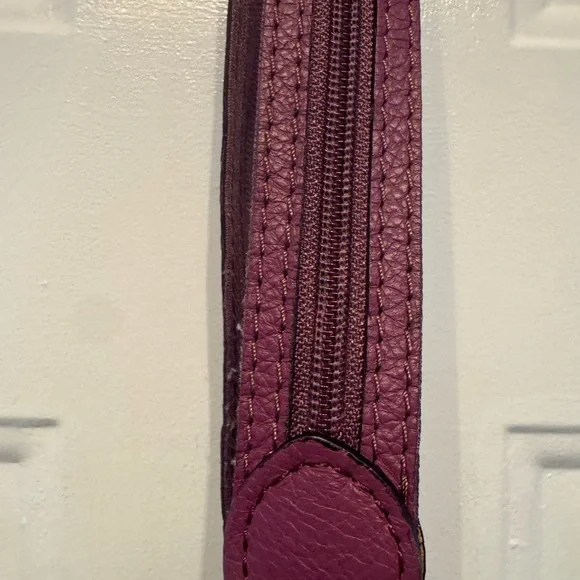 Vera Pelle Fuchsia and Chocolate Backpack - Picture 7 of 15